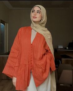 Outfit Inspo Hijabi, Hijab Fashion Summer, Hijab Trends, Cute Modest Outfits, Muslim Outfits Casual, Hijabi Fashion Casual, Women's Suits, Mode Abaya, Hijabi Outfits Casual