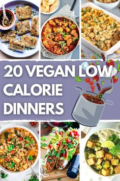 20 vegan low calorie dinner ideas that are easy to make and delicious