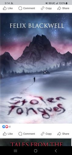 a movie poster with the words tales from the dark