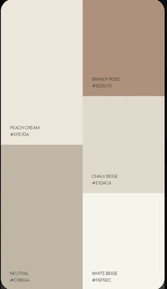 the different shades of paint that are neutral