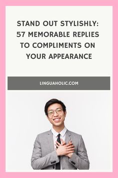 a man in a suit and tie with the words stand out stylishy 5 memorable