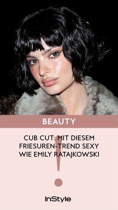 Ein neuer Frisuren-Trend macht sich breit! Auf den Wolf Cut folgt im Frühling der Cub Cut. Wir verraten, wie du die Trend-Frisur stylst. Hier! #instyle #instylegermany #trendfrisur #capcut Wolf Cut, Emily Ratajkowski