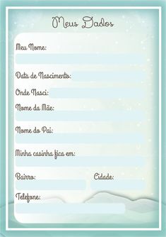 a blue and white christmas card with snowflakes on the bottom, in spanish