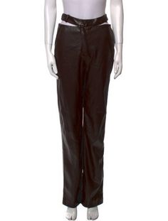 Jonathan Simkhai Straight Leg PantsBrownHigh-RiseCutout AccentSlit PocketsZip & Button ClosureFit:Pants by Jonathan Simkhai typically fit true to size. Jonathan Simkhai, Straight Leg Pants, Leg Pants, Straight Leg, Clothes For Women, Pants, Clothes, Trousers