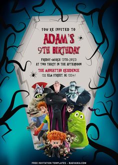 the addams birthday party is coming to town on friday, march 21st at 2pm - 3pm