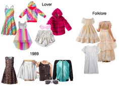 Taylor Swift Outfits: What To Wear For The Eras Tour (hundreds of ideas) - Seen By Amy Taylor Swift Eras Tour Outfits Ideas For Kids, Taylor Swift Concert Outfit Ideas Kids, Toddler Taylor Swift Costume, Taylor Swift Outfit Ideas For Kids, Eras Tour Outfits Kids, Taylor Swift Eras Concert