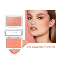 Specifications: Brand: Qibest Name: Velvet matte blush Model: Q2374 Net content: 5.4g Weight: 34.6g Size: 8.1*1.8*6.1cm Feature: 1.Lightweight /long-lasting/natura 2.Moisturizing,Nutritious 3.Velvet matte powder blusher,easy to use 4.Perfected to compliment any makeup look 4 colors choose for 01#Peach Pink 02#grapefruit color 03#red-orange color 04#Raspberry Pink Description: Glow Pressed Blush You can expect high-pigmented, high quality from your makeup Blush. This velvet matte powder blush com Rouge Makeup, Pink Description, Blush Powder, Peach Cream, Matte Blush, Red Orange Color, Cheek Tint, Matte Powder, Raspberry Pink