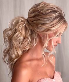 Hairstyles For Curly Long Hair, Wedding Hairstyles For Curly Hair, Curly Bridal Hair, Curly Long Hair, Hair Magic, Hairstyles Tutorial, Online Academy, Blonde Curly Hair