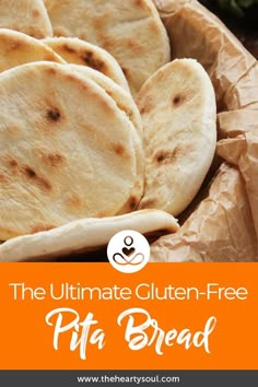 the ultimate gluten - free pita bread recipe is easy to make and delicious