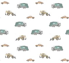 an image of a pattern with vehicles on it