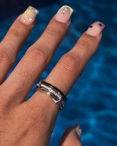 Affordable jewelry for sale at Etsy shop Jewelrybyanashop Multi Band Ring, Astoria Ny, Diamond Stacking Rings, Stacking Ring Set, Evil Eye Charm, Cz Ring, Etsy Sales, Gold Accessories, Affordable Jewelry