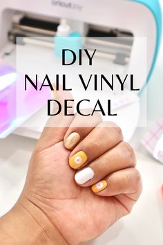 Cricut Joy Nail Decals, How To Make Nail Decals With Cricut, Nail Designs With Cricut, Diy Nail Wraps Cricut, Cricut Nails Decals, Cricut Nail Art, Cricut Nail Decals Diy, Nails Education