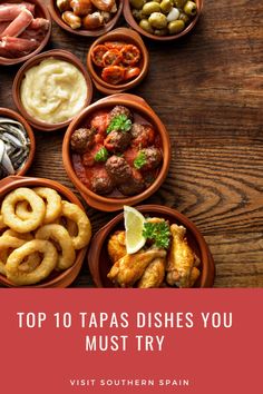 the top ten tapas dishes you must try