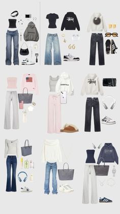 Smink Inspiration, Outfit Inspo Summer, Outfit Inspo Casual, Casual Preppy Outfits, Trendy Outfits For Teens, Everyday Fashion Outfits, Cute Lazy Day Outfits, Cute Outfits For School, School Looks