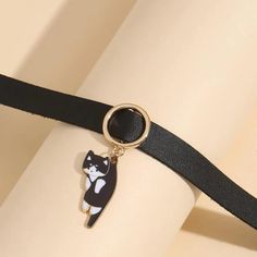 This Unique Piece Is A Wonderful Addition To Your Wardrobe And Your Style; Sure To Get Lots Of Compliments! Gsun195060001xq Cute Chokers, Cat Choker, Silhouette Necklace, Embellished Fashion, Charm Choker Necklace, Pretty Jewelry Necklaces, Layered Necklace Set, Magical Jewelry, Cat Charm