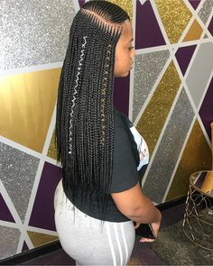 Long Braids Ideas, African Hair Braiding, Scalp Braids, Hairstyles For Kids Black, Braids Ideas, Braiding Styles, Black Weave