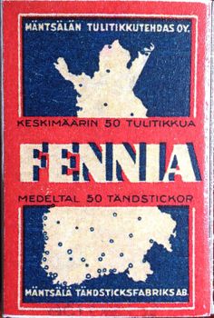 a red and blue book with the words fennia written in russian on it's cover