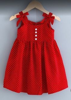 Cotton Frocks For Kids, Kids Dress Collection, Baby Frock Pattern, Sewing Baby Clothes, Kids Frocks Design, Kids Dress Wear