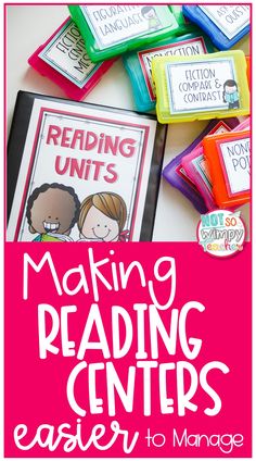 making reading centers easier to manage the number of readers in your child's book