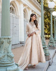 Isabella Outfit | Ayla Noor NY Anarkali Tussar Silk Palazzo Set, Elegant Slub Silk Palazzo Set For Wedding, Elegant Slub Silk Churidar With Sheer Dupatta, Designer Anarkali Tussar Silk Palazzo Set, Elegant Slub Silk Churidar For Wedding, Elegant Churidar With Sheer Dupatta In Tussar Silk, Wedding Anarkali Churidar In Tussar Silk, Elegant Tussar Silk Palazzo Set For Festivals, Elegant Tussar Silk Kurta With Sheer Dupatta