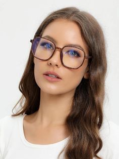 Chic Glasses, Big Glasses, Fashion Eye Glasses, Eye Glasses, Fashion Inspo, Makeup, Hair, Beauty