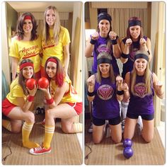 Average joes vs globo gym purple cobras. Halloween costume Dodgeball Movie Costumes, Dodgeball Group Costume, Purple Cobras Dodgeball Costume, Big Group Halloween Costumes For Work, Halloween Gym Costume, Crossfit Halloween Costumes, Average Joes Halloween Costume, Halloween Workout Costume Ideas, Winning Costume Ideas