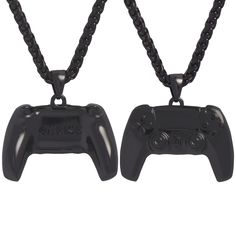 PRICES MAY VARY. 【Game necklace for boys】Size: 1.25*0.97*0.35 in. The 1.6mm thick cuban link chain Bring your a game on with this trendy video game controller and cool hip hop style! 【High-Quality Material】The iced out cuban chain pendent is made of high-quality alloy, using advanced coating technology with 18K white gold, exquisite workmanship, durable. 【Best Jewelry for boys who loves game】The iced out chain to get for your loved one or to gift to a friend and be used on any occasion. Crafted Necklace For Boys, Hip Hop Chains, Gifts For Teen Boys, Boys Jewelry, Video Game Controller, Black Ice, Style Hip Hop, Love Games, Teen Boy