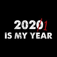 a black background with the words 2012 is my year written in red and white on it