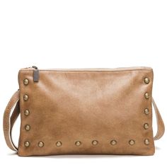 ⭐️⭐️⭐️⭐️⭐️ 5 star review: Crossbody perfection!
I’ve been anxiously waiting to add the Rosarito Beach Nikki to my growing Brynn Capella collection and wow! Gorgeous golden tan, soft leather, medium sized and roomy with the must-have exterior zipped cell phone pocket, and low maintenance! I love the design and durability of Brynn’s bags, and the personalized customer service is unsurpassed. Luxury Pouch, Rosarito Beach, Studded Clutch, Golden Tan, Antique Brass Hardware, Purse Strap, Leather Gifts, Guitar Strap, Rock Star