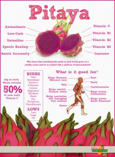 a poster with information about how to eat dragon fruit in the philippines and what they are good for