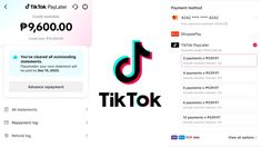 the tiktok logo is displayed on a computer screen, and it appears to be in color