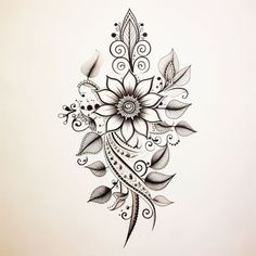 Henna Tattoo: Indian Artistry for Unique Body Decoration Circle Vine Tattoo, Botanical Back Tattoo, Jewelry Tattoos, Wrist Tattoo Cover Up, Full Arm Tattoos, Tattoos For Black Skin, Tattoo Style Drawings, Tattoo Design Book, Tattoo Sketch