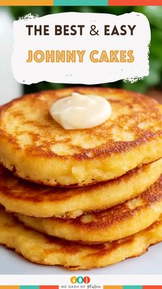 Johnny Cakes Johnny Cakes Recipe, Johnny Cakes, Johnny Cake, Breaking Bread