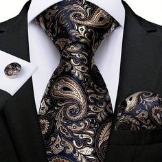 Color:Gold \nMaterial:Polyester \nComposition:100% Polyester \n Purple Champagne, Paisley Wedding, Paisley Color, Blue Necktie, Floral Necktie, Men Tie, Necktie Set, Tie For Men, Purple Paisley