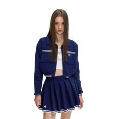 SMFK Compass Retro Academy Navy Jacket - Professional Cleaning Required Size Chart ( in CM ) Shoulder Chest Length S 38.5 91 41.5 M 39.5 95 42.5 L 40.5 99 44 Material: 81.0% Cotton, 10.1% Nylon, 7.8% Cashmere, 1.1% Spandex Sporty Utility Jacket For Workwear, Sporty Long Sleeve Utility Jacket For Work, Navy Uniform Style Winter Outerwear, Navy Preppy Long Sleeve Outerwear, Blue Winter Uniform Outerwear, Preppy Fitted Winter Outerwear, Fitted Preppy Winter Outerwear, Fitted Preppy Outerwear For Winter, Preppy Outerwear With Pockets For Work