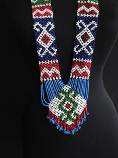 "Vintage Ethnic Glass Beaded Necklace. Two of the blue beaded part has got loosen as you can notice from the images. Size: 23.6\" - 60 cm high, Only bead part is 19.6\" - 50 cm high and 1.7\" - 4.5 cm wide." Artisan Blue Beaded Necklaces For Festivals, Handmade Blue Beaded Necklaces For Festivals, Festival Blue Beaded Necklaces With Colorful Beads, Blue Beaded Necklaces For Festivals, Blue Polished Bohemian Beads, Bohemian Blue Polished Beads, Bohemian Large Blue Beads, Traditional Blue Beaded Necklaces With Colorful Beads, Traditional Hand-strung Blue Jewelry