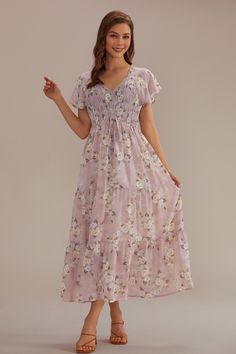 Modest Floral Dresses, Modest Floral Dress, Evening Maxi Dresses, Sunday Dresses, Stylish Maxi Dress, Lace Dress Casual, Solid Midi Dress, Floral Chiffon Maxi Dress, White Lace Maxi Dress