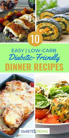 Dinner Recipes For Diabetics, Recipes For Diabetics, Best Healthy Dinner Recipes, Carb Dinner, Keto Foods, Low Carb Dinner Recipes