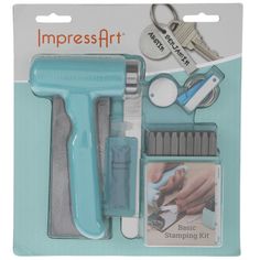 an image of a set of tools for nailing and manicures in the package