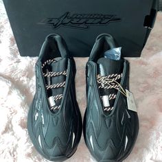 Brand New In The Box Low-Profile Design Lace-Up Fastening Adiprene+ Heel And Forefoot Cushioning Durable Rubber Outsole Textured Grip Tread Shoes Adidas, Profile Design, Adidas Black, Black Adidas, Adidas Shoes, The Box, Adidas Women, Womens Shoes Sneakers, Low Profile