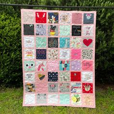 PLEASE SEE RESERVATION SECTION OF MY SHOP TO PURCHASE YOUR DELIVERY DATE Making a memory quilt from all those precious first year baby items is a great way to keep all those memories in one keep sake. Contact me today to design your custom baby clothes quilt. A non-refundable deposit of 50% of the listed price is required. Message me for a custom listing. Please purchase a reservation listing for your required delivery date. Balance is due before delivery. Delays up to 4 weeks will be expected f Quilt From Baby Clothes, Baby Clothes Quilt Ideas, Quilt Of Baby Clothes, Keepsake Blanket Memory Quilt, Onesie Memory Quilt, Baby Clothes Blanket Memory Quilts, Baby Memory Quilt, Baby Clothes Quilt, Custom Baby Clothes