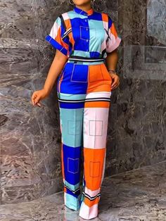 2 Piece Outfit Set Pants Casual, Trouser And Top For Ladies, Ankara Bubu, Cloth Styles, Trousers Women Outfit, Two Piece Outfits Pants, Classy Wear