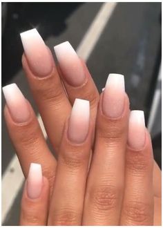 White Tip Nails, Unghie Sfumate, Nails Opi, Sns Nails, Super Nails, Trendy Nail Design, Short Nail Designs, Neon Nails, Acrylic Nails Coffin