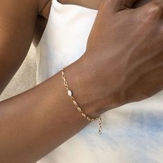 Oval Opulence Bracelet Expensive Taste, Yellow Gold Chain, Conflict Free Diamonds, The Dream, The Details, White Diamond, Delicate Bracelet, Chain Lengths, Focus On