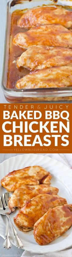 Easy Baked BBQ Chicken Baked Barbecue Chicken, Oven Barbecue Chicken, Barbecued Chicken, Barbecue Chicken