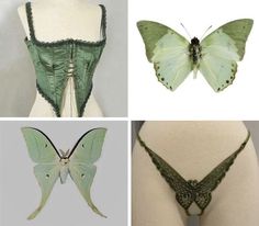 Estilo Hippie, Butterfly Top, Green Butterfly, Jolie Photo, Fantasy Clothing, Character Outfits, Mode Inspiration, So Pretty