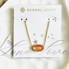 NWT! Authentic Kendra Scott Elisa Gold Pendant Necklace in Light Pink Iridescent Abalone. This pendant necklace can be paired with any look, providing that extra touch of timeless style. Make the Elisa Gold Pendant Necklace a staple in your wardrobe and you will not be disappointed. I have had a few accounts stealing my photos - even with my watermark! Please be safe when shopping! Details - 14k Gold Over Brass - Size: 15" Chain w/ 2" Extender, 0.67" L X 0.38" W Pendant - Material: Light Pink Iridescent Abalone - Closure: Lobster clasp - KS dust bag included Please note: You may not receive the exact pattern of the stone showcased in the photos. Also, due to the one-of-a-kind nature of the stone, there will be imperfections and light variations within the stone. No one stone is alike. Smok Layering Kendra Scott Necklaces, Kendra Scott Elisa, Kendra Scott Necklace, Kendra Scott Jewelry, Kendra Scott, Gold Pendant Necklace, Fashion Jewelry Necklaces, Gold Pendant, Fashion Watches