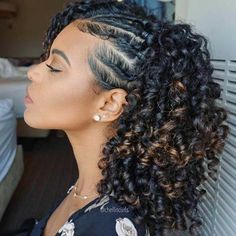 Natural Braided Hairstyles, Protective Hairstyles For Natural Hair, Easy Hairstyles For Medium Hair, Natural Hair Braids, Short Hair Styles Easy, Easy Hairstyles For Long Hair, Black Natural Hairstyles, Long Curly, Protective Hairstyles