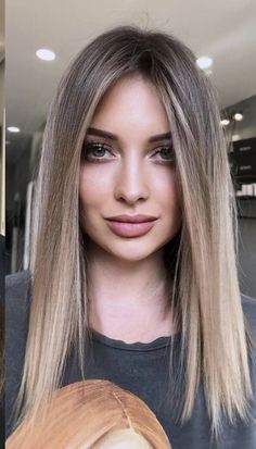 Fall Hair Ideas, Ombre Hair Blonde, Gorgeous Hair Color, Fall Hair Color For Brunettes, Haircut Styles, Hair Color Ideas For Brunettes, Hair Color And Cut