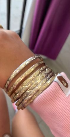 Mexican Gold Bangles, Gold Jewelry Black Women